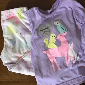 Toddler girl pajama set
